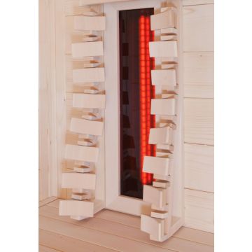 Ergonomické opěradlo pro sálavá kamna Harvia VitaMy RL-IR-VM-L - Linden 