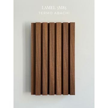 Obložení sauny Thermo Abachi Lamelový profil 3M85 22x85 mm