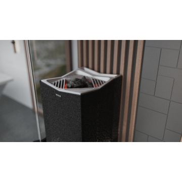 Kombinovaný ohřívač Tylö Crown Combi Elite 6, černý, 6 kW