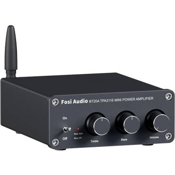 Výkonový zesilovač FOSI Audio BT20A s Bluetooth 5.0