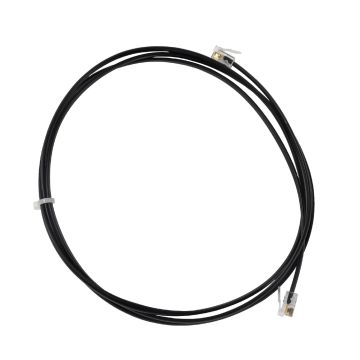 Harvia černý datový kabel RJ10 4P4C, 1,5 m – SP312