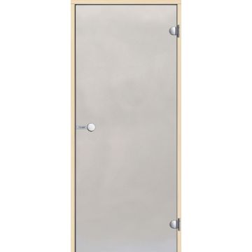 Harvia saténové dveřní sklo 8 x 19 s rámem – SPD81905