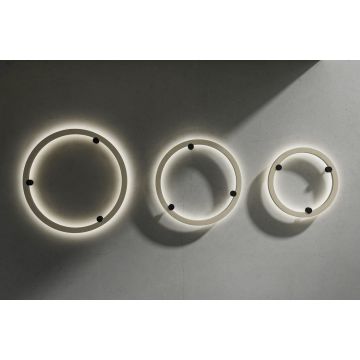 Tylö Silhouette Ring 400 Aspen Sauna Nástěnné svítidlo