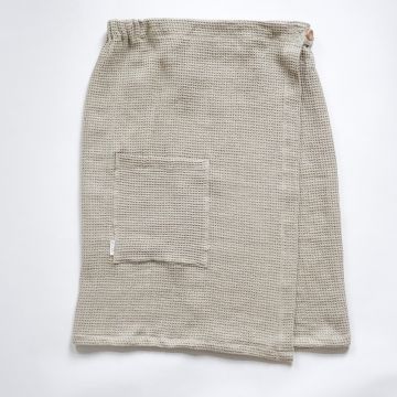 Dámský lněný saunový kilt LENNEA 90x130cm