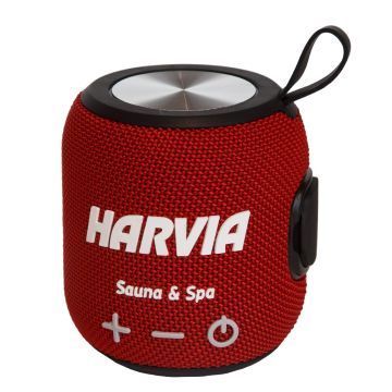 Voděodolný reproduktor Harvia, červený SAC80500