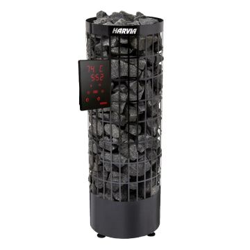 saunová kamna Harvia Cilindro Black PC70XE 