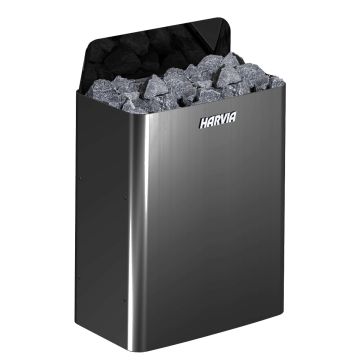 Saunová kamna Harvia The Wall Black SW45E 4,5kW