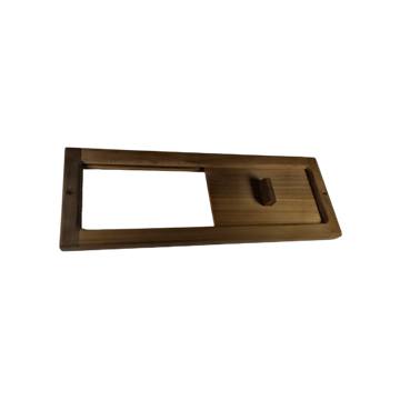Ventilační ventil pro termo osikovou saunu, 375x130x22 KR-004