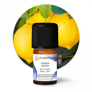 Bio Florihana Citronový esenciální olej, Bio Citrus limon, 30g