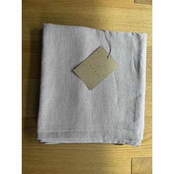 Světle růžová lněná osuška do sauny - 100% LENN 90x170 LENNEA