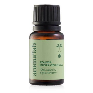 Přírodní muškátový oříškový olej s šalvějí 10ml Aromalab