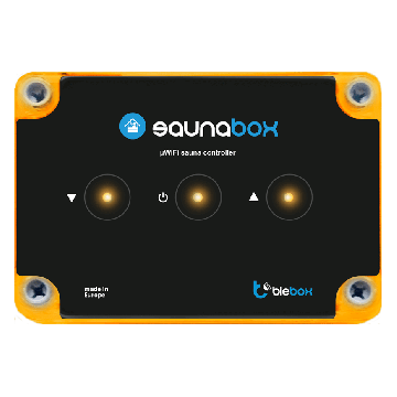 Zestaw promocyjny BleBox saunaBox + controlPanelM + zasilacz + czapka GRATIS