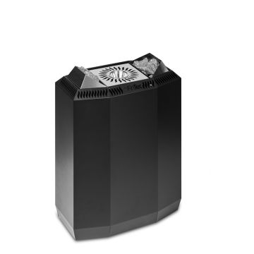 Saunová kamna FinTec KAISA 6kW s vaporizérem, černá antracitová
