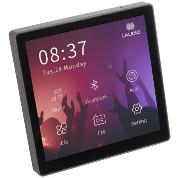 LAUDIO W20BT - Nástěnný audio přehrávač s Bluetooth FM USB displejem, 2 x 20W