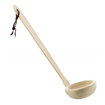 Naběračka do sauny ve tvaru zednické lžíce 30 cm - Eliga
