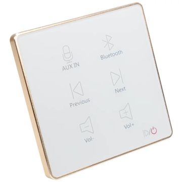 Nástěnný audio přehrávač - LAUDIO W10BT bílý