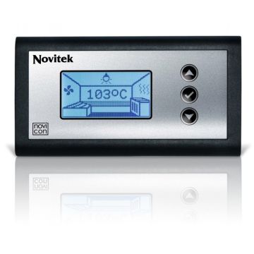 regulátorem suché nebo infračervené sauny Novitek NoviCon SI-12 - 12kW