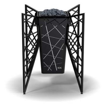 Saunová kamna EOS Structure Černá 6,0 kW
