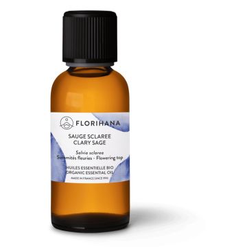 Organický esenciální olej Florihana Šalvěj muškátová (Clary Sage), 5 g