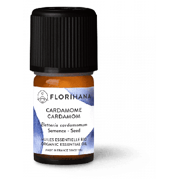 Esenciální olej z bio kardamomu Florihana Elettaria cardamomum 5g
