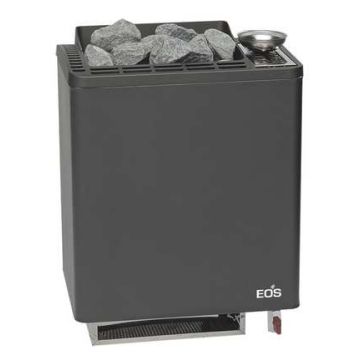 Elektrické saunová kamna EOS BI-O Tec W 9 kW antracitová