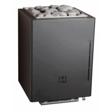 Saunová kamna HUUM CORE WALL COMBI 4,5 kW Black