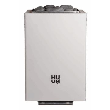 Saunová kamna HUUM CORE WALL MINI COMBI 3,6 kW White