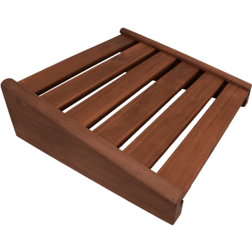 Standardní termo opěrka hlavy z osiky do sauny 370x400x120