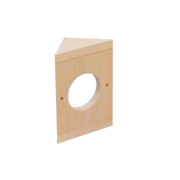 Kryt reproduktoru osika 245x85x175 OS-008
