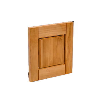 Čtvercový rohový termo kryt lampy z osiky 330x235x40 OS-009