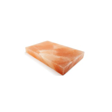 SADA 10 ks Himálajská solná cihla, rozměry cca. 20x10x2,5 cm, hladká z obou stran