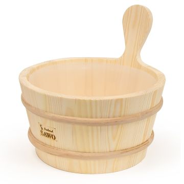 Saunové vědro Sawo Pine 4L - 340-P