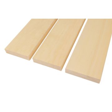 Lavicové prkno do sauny – osika, profil SHP 28x120 mm