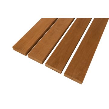 Lavicové prkno do sauny – thermo olše, profil SHP 28x90x2700mm/ks