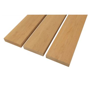 Lavicové prkno do sauny – olše, profil SHP 28x120 mm