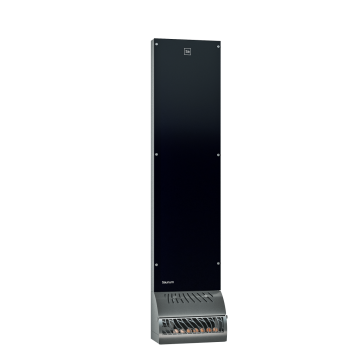 SAUNUM BASE SOLUTION Klimatizace: Ocel + Černé sklo