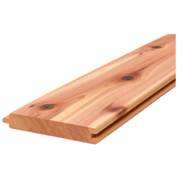 Obložení sauny, Kanadský cedr Softline, Uzlovaný 16x96 mm