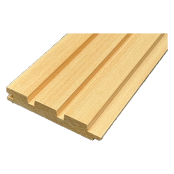 Obložení sauny Abachi Lamelový profil 3M85 22x85 mm
