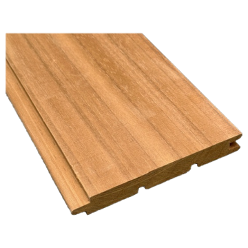 Obložení sauny Thermo Abachi profil STS4 16x125 mm