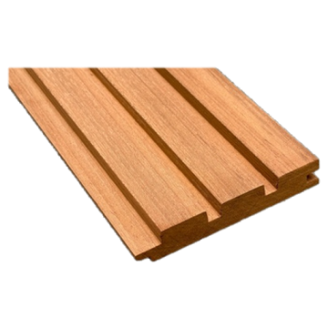 Obložení sauny Thermo Abachi, lamelový profil 3M80, 22x80 mm