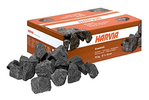 Saunové kameny Harvia - 20 kg, průměr 5 až 10 cm